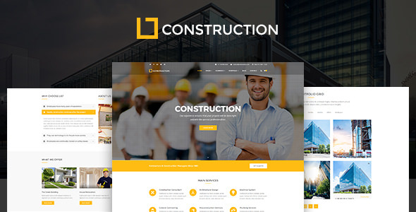 Construction v1.0.9.5 - Business & Building Company Theme
