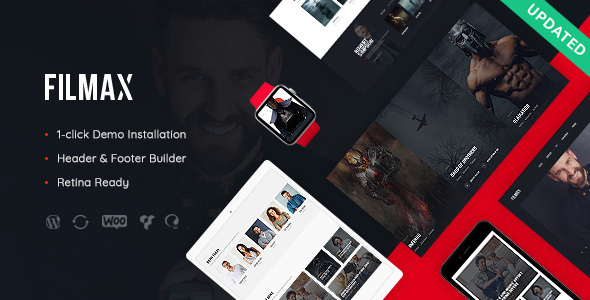 Filmax v1.1.3 - Movie Magazine WordPress Theme