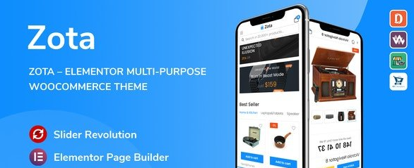 Zota v1.2.0 - Elementor Multi-Purpose WooCommerce Theme