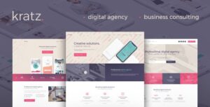 Kratz v1.0.5 - Digital Agency Marketing and SEO WordPress Theme