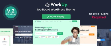 Workup v2.1.25 – Job Board WordPress Theme