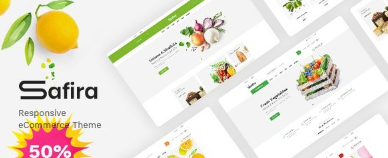 Safira v1.1.0 - Food & Organic WooCommerce WordPress Theme