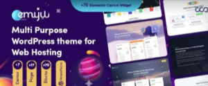 Emyui v2.0 - Multipurpose Web Hosting WordPress Theme