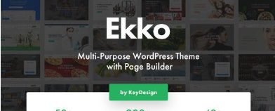 Ekko v3.4 - Multi-Purpose WordPress Theme with Page Builder