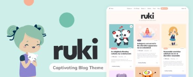 Ruki v1.3.1 - A Captivating Personal Blog Theme