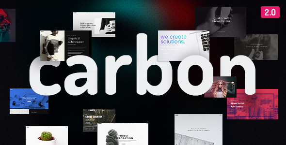 Carbon v2.9.1 - Clean Minimal Multipurpose Theme