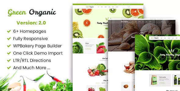 Green Organic v2.24 - Organic Store & Bakery Theme