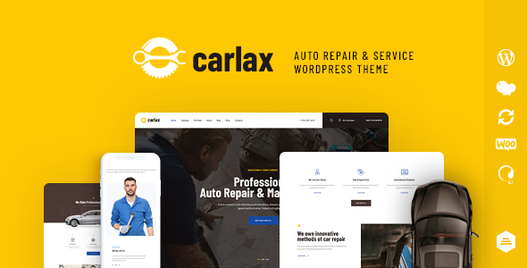 Carlax v1.0.6 - Car Parts Store & Auto Service Theme