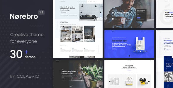 Norebro v1.5.6 - Creative Multipurpose WordPress Theme