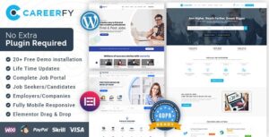 Careerfy v9.1.8 - Job Board WordPress Theme