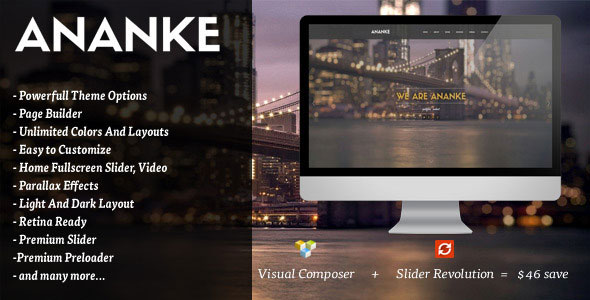 Ananke v3.9.0 - One Page Parallax WordPress Theme