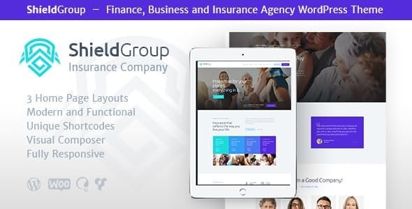ShieldGroup v1.1.6 - An Insurance & Finance WordPress Theme