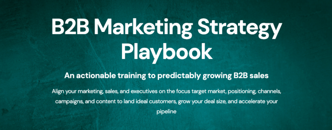 Zinkevich & Blagojevic – B2B Marketing Strategy Playbook