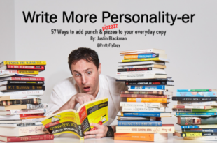 Justin Blackman – Write More Personality-er Workshop