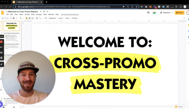 Matt Bockenstette – Cross Promo Mastery