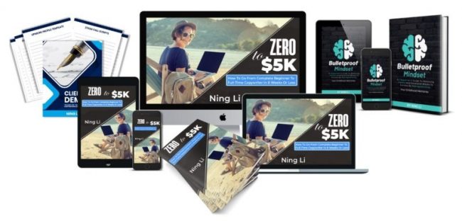 Ning Li – Zero To $5K Copywriting Course